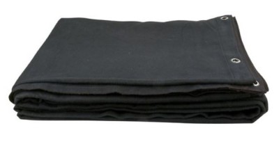 Pendrillon black cotton classified m-1 with blinders 3x3.50m high