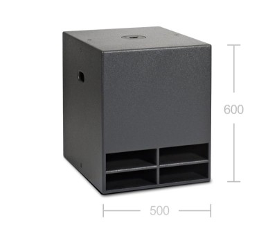 15" Band Pass Subwoofer for Portable PA and Installation Applications