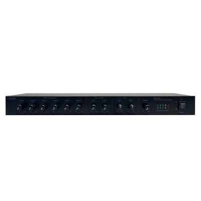HELVIA HMIX-622 1U Rack 8-Input Stereo Mixer