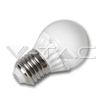 VT-1830 - LED Bulb - 4W E27 G45 2700K    Luminous flux 320Lm