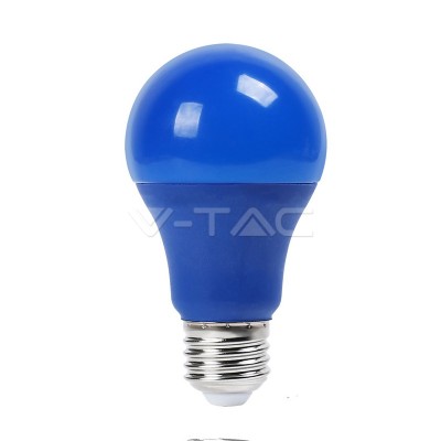 VT-2000 - LED Bulb - 9W E27 Blue Color Plastic  Luminous flux 310Lm