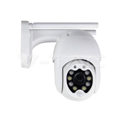 VT-5158 - P09-8  WIFI Outdoor Camera With 8 Led Lights 3MP IP65 Dome