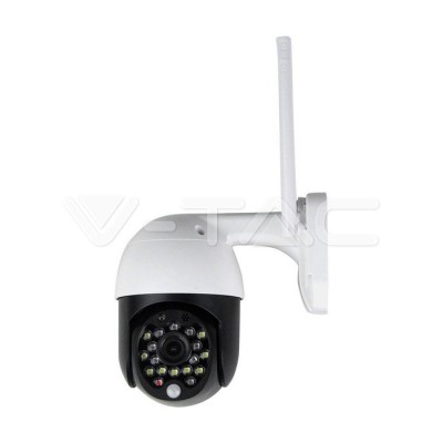 VT-5159 - P09-18  WIFI Outdoor Camera With 8 Led Lights 3MP IP65 Dome