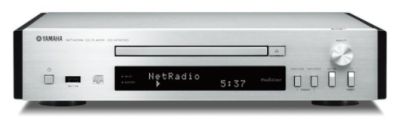 Yamaha Hifi MusicCast CD-NT670D CD-Player Silver