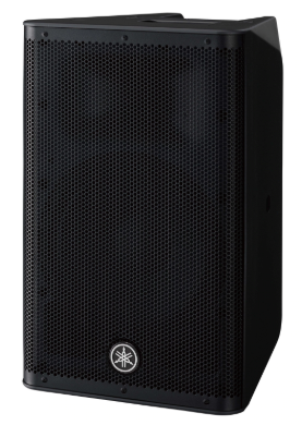 Bi-amped 2-way speaker system, 1,100W, Class-D amp, 132dB SPL, DSP, D-Contour