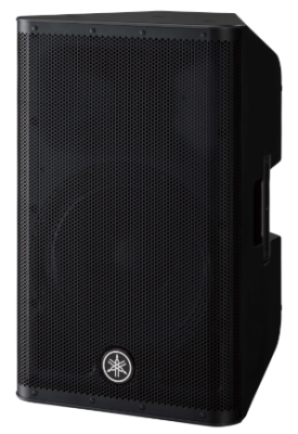 Bi-amped 2-way speaker system, 1,100W, Class-D amp, 134dB SPL, DSP, D-Contour