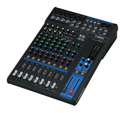 Yamaha MG12 - 12-Channel Mixing Console: 6 Mic / 12 Line Inputs