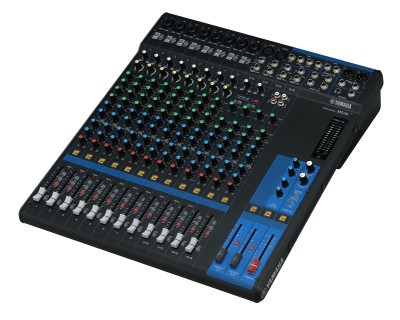 Yamaha MG16 - 16-Channel Mixing Console: 10 Mic / 16 Line Inputs