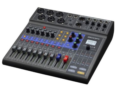 Zoom l-8 - LiveTrak - Digital Mixer and Recorder