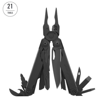 Leatherman surge black 21 tools avec etui nylon